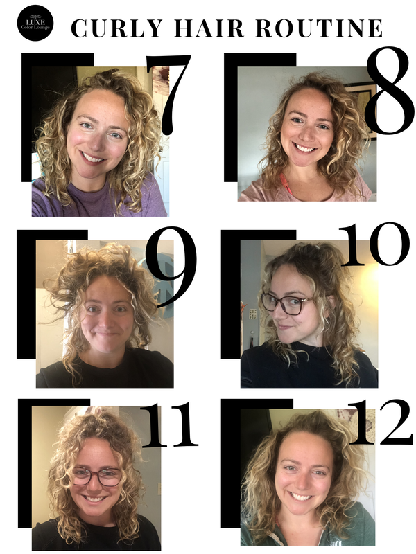 CURLY HAIR ROUTINE FT. DESIGN.ME REVIEW 